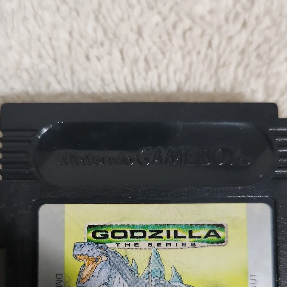 Vintage Nintendo GameBoy Godzilla The Series Video Game OEM - Picture 2 of 10